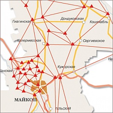 Создание опорно-геодезической сети в Республике Адыгея